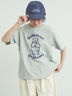 【メルヘン×Samansa Mos2】発泡プリントTシャツ（オフホワイト/グレー/ピンク）｜Samansa Mos2（サマンサ モスモス）通販