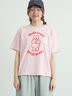 【メルヘン×Samansa Mos2】発泡プリントTシャツ（オフホワイト/グレー/ピンク）｜Samansa Mos2（サマンサ モスモス）通販