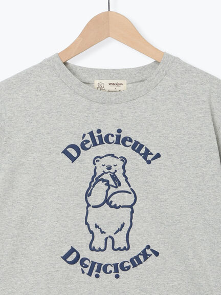 【メルヘン×Samansa Mos2】発泡プリントTシャツ（オフホワイト/グレー/ピンク）｜Samansa Mos2（サマンサ モスモス）通販
