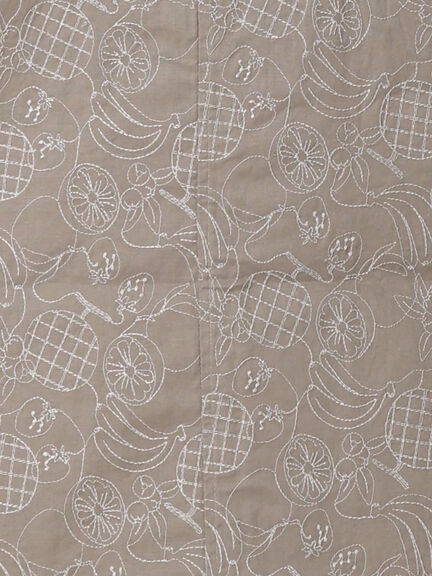 【メルヘン×Samansa Mos2】総刺繍ベスト（オフホワイト/ブラック/モカ）｜Samansa Mos2（サマンサ モスモス）通販