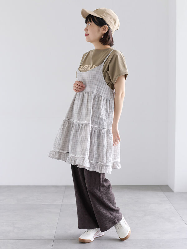 美品25SS ENCOMING サマー ツイード イージー パンツ 822P▲ URBAN RESEARCH ROSSO MEN パンツ 「WEB限定」サマーツイードイージー