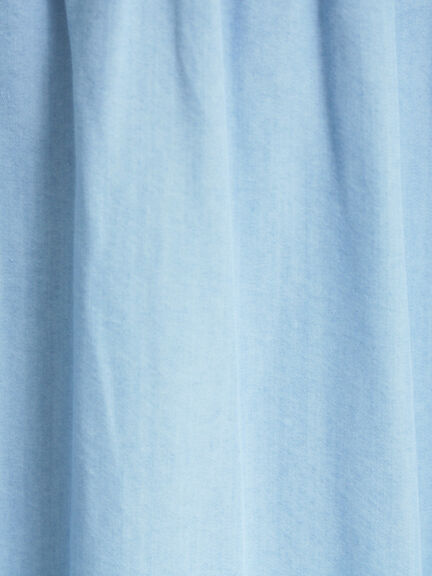 【接触冷感】ライトオンスデニムワンピース（チャコールグレー/サックスブルー/ネイビー）｜Samansa Mos2（サマンサ モスモス）通販