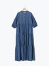 【接触冷感】ライトオンスデニムワンピース（チャコールグレー/サックスブルー/ネイビー）｜Samansa Mos2（サマンサ モスモス）通販
