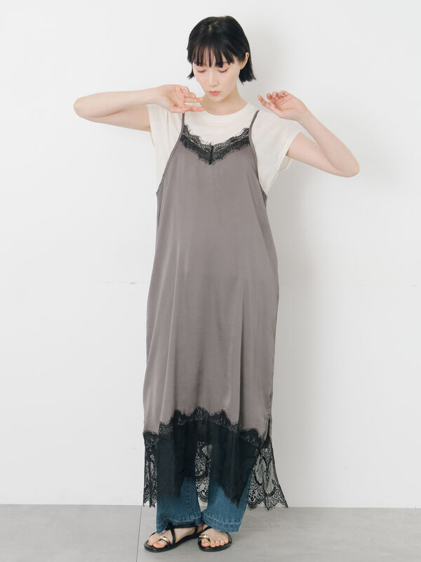 セール】 【抗菌、接触冷感】シアー梨地フレンチスリーブTシャツ