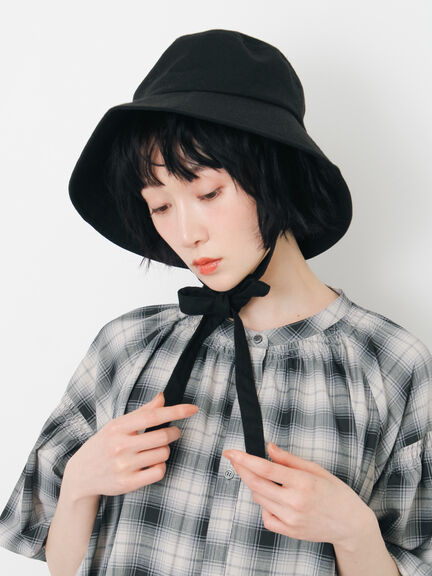 【遮熱】柄アソートバルーンスリーブワンピース（ブラック/ベージュ/サックスブルー/ネイビー）｜Samansa Mos2（サマンサ モスモス）通販