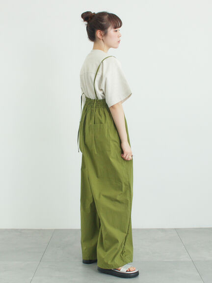 【接触冷感】ミニ裏毛切替フラワープリントTシャツ（オフホワイト/グレー/ベージュ）｜Samansa Mos2（サマンサ モスモス）通販