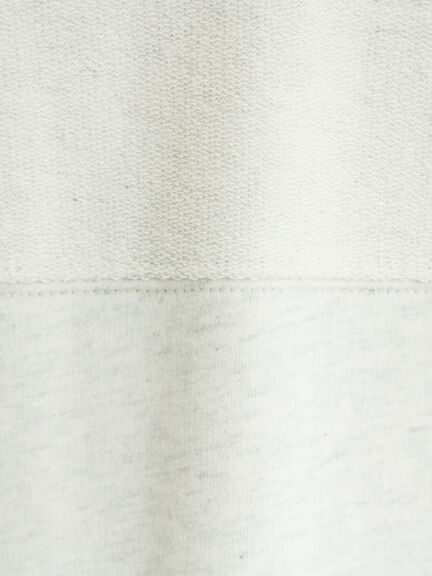 【接触冷感】ミニ裏毛切替フラワープリントTシャツ（オフホワイト/グレー/ベージュ）｜Samansa Mos2（サマンサ モスモス）通販