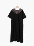 ビッグ襟前後2WAYワンピース（ブラック）｜Samansa Mos2（サマンサ モスモス）通販
