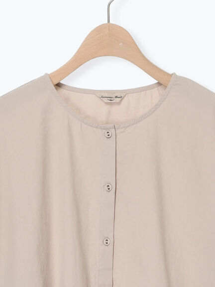 裾スカラップレース切替ブラウス（オフホワイト/ブラック/ベージュ）｜Samansa Mos2（サマンサ モスモス）通販