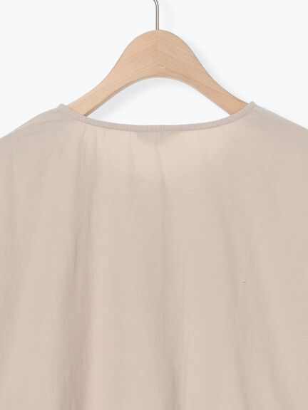 裾スカラップレース切替ブラウス（オフホワイト/ブラック/ベージュ）｜Samansa Mos2（サマンサ モスモス）通販