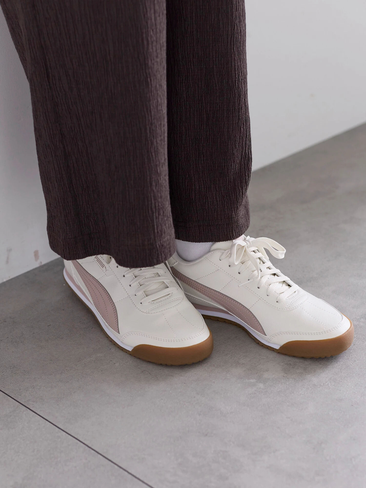PUMA】チェリーノ2《WEB限定》（ホワイト/グレー/シューズ/スニーカー