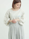 袖タックTシャツ（グレー）｜Samansa Mos2（サマンサ モスモス）通販