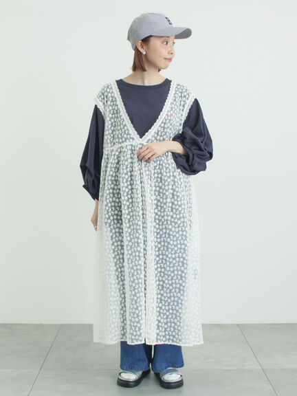 袖タックTシャツ（オフホワイト/グレー/グリーン/ネイビー）｜Samansa Mos2（サマンサ モスモス）通販