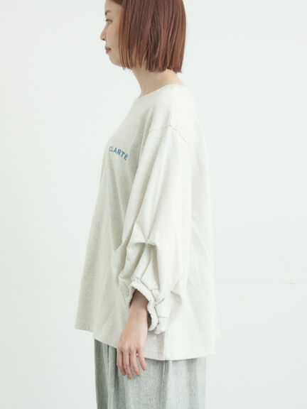 袖タックTシャツ（オフホワイト/グレー/グリーン/ネイビー）｜Samansa Mos2（サマンサ モスモス）通販