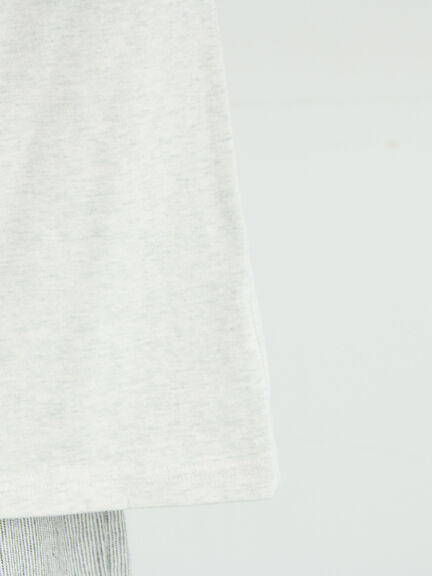 袖タックTシャツ（オフホワイト/グレー/グリーン/ネイビー）｜Samansa Mos2（サマンサ モスモス）通販