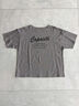 【接触冷感】ロゴ刺繍バックプリントTシャツ（オフホワイト/チャコールグレー/オレンジ/ブラウン）｜Samansa Mos2（サマンサ モスモス）通販