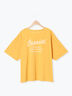 【接触冷感】ロゴ刺繍バックプリントTシャツ（オフホワイト/チャコールグレー/オレンジ/ブラウン）｜Samansa Mos2（サマンサ モスモス）通販
