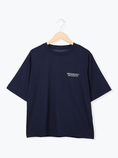 KAPITAL キャピタル◆ポロシャツ◆マンモス 刺繍◆ネイビー 半袖 Tシャツ セール】 刺繍&プリントロゴTシャツ（ホワイト/ブラック/ネイビー