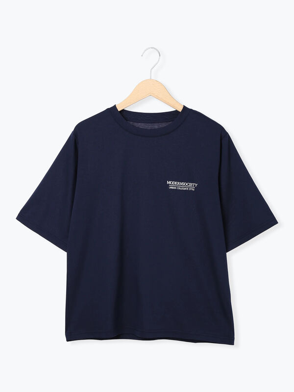 セール】 刺繍&プリントロゴTシャツ（ホワイト/ブラック/ネイビー