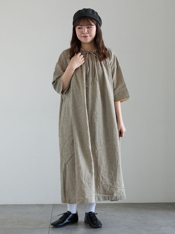Model Particulier ARMEN　スモックワンピース　羽織り　2 ARMEN】(161cm),Narumi Trading