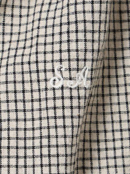 【SA刺繍】スモックワンピース（オフホワイト/ブラック/ベージュ）｜Samansa Mos2（サマンサ モスモス）通販
