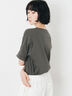 【接触冷感】アソートワンポイント刺繍Tシャツ（オフホワイト/チャコールグレー/イエロー）｜Samansa Mos2（サマンサ モスモス）通販