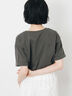 【接触冷感】アソートワンポイント刺繍Tシャツ（オフホワイト/チャコールグレー/イエロー）｜Samansa Mos2（サマンサ モスモス）通販