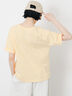 【接触冷感】アソートワンポイント刺繍Tシャツ（オフホワイト/チャコールグレー/イエロー）｜Samansa Mos2（サマンサ モスモス）通販