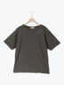 【接触冷感】アソートワンポイント刺繍Tシャツ（オフホワイト/チャコールグレー/イエロー）｜Samansa Mos2（サマンサ モスモス）通販