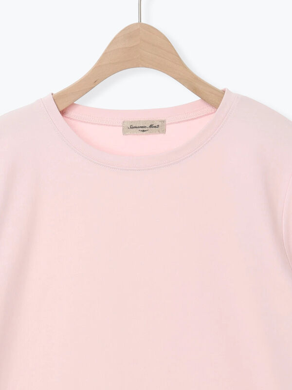 anfx♡様　トップス　ピンク 汗じみ防止】スムースTシャツ（オフホワイト/ブラック/ピンク/トップス
