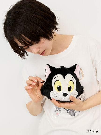 【Disney】ピノキオ/フェイスポーチ（ブラック）｜Samansa Mos2（サマンサ モスモス）通販