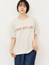 【接触冷感】ロゴアソートプリントTシャツ（オフホワイト/グレー/チャコールグレー/グリーン）｜Samansa Mos2（サマンサ モスモス）通販