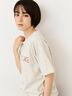 【接触冷感】ロゴアソートプリントTシャツ（オフホワイト/グレー/チャコールグレー/グリーン）｜Samansa Mos2（サマンサ モスモス）通販