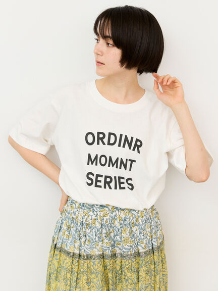 【接触冷感】ロゴアソートプリントTシャツ（オフホワイト/グレー/チャコールグレー/グリーン）｜Samansa Mos2（サマンサ モスモス）通販