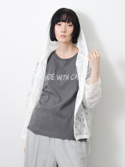【接触冷感】ロゴアソートプリントTシャツ（オフホワイト/グレー/チャコールグレー/グリーン）｜Samansa Mos2（サマンサ モスモス）通販
