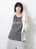 【接触冷感】ロゴアソートプリントTシャツ（オフホワイト/グレー/チャコールグレー/グリーン）｜Samansa Mos2（サマンサ モスモス）通販