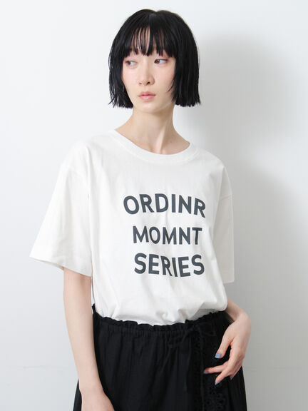 【接触冷感】ロゴアソートプリントTシャツ（オフホワイト/グレー/チャコールグレー/グリーン）｜Samansa Mos2（サマンサ モスモス）通販