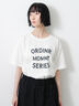 【接触冷感】ロゴアソートプリントTシャツ（オフホワイト/グレー/チャコールグレー/グリーン）｜Samansa Mos2（サマンサ モスモス）通販