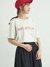 【接触冷感】ロゴアソートプリントTシャツ（オフホワイト/グレー/チャコールグレー/グリーン）｜Samansa Mos2（サマンサ モスモス）通販