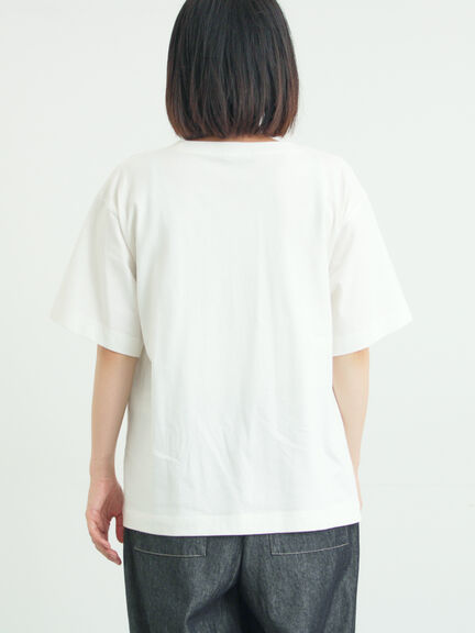 【接触冷感】ロゴアソートプリントTシャツ（オフホワイト/グレー/チャコールグレー/グリーン）｜Samansa Mos2（サマンサ モスモス）通販