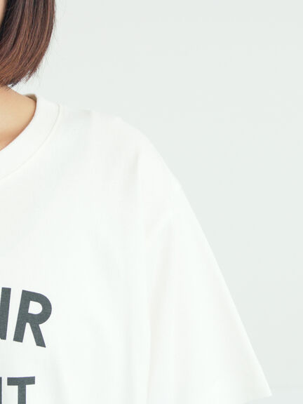 【接触冷感】ロゴアソートプリントTシャツ（オフホワイト/グレー/チャコールグレー/グリーン）｜Samansa Mos2（サマンサ モスモス）通販
