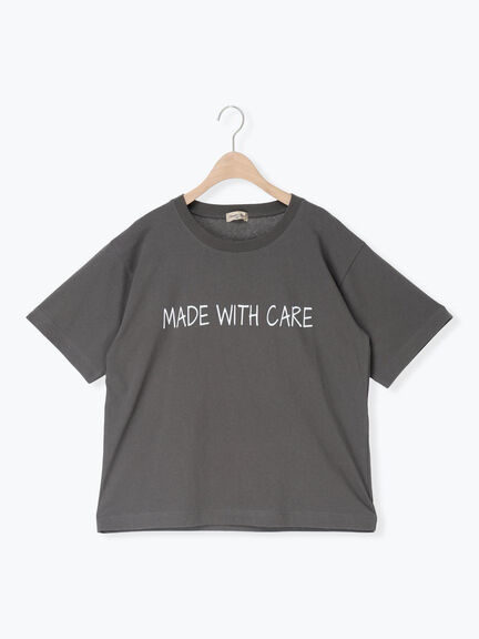 【接触冷感】ロゴアソートプリントTシャツ（オフホワイト/グレー/チャコールグレー/グリーン）｜Samansa Mos2（サマンサ モスモス）通販