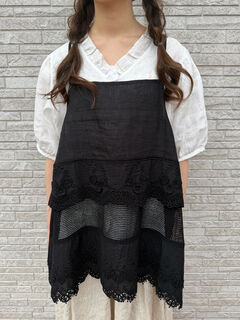 SM2 ルミネ 立川店 限定 リネンレースミルフィーユキャミブラウス キナリ 立川店/EC限定】リネンレースミルフィーユキャミブラウス（オフ