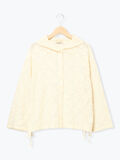 レースフードシャツ（キナリ）｜Samansa Mos2（サマンサ モスモス）通販