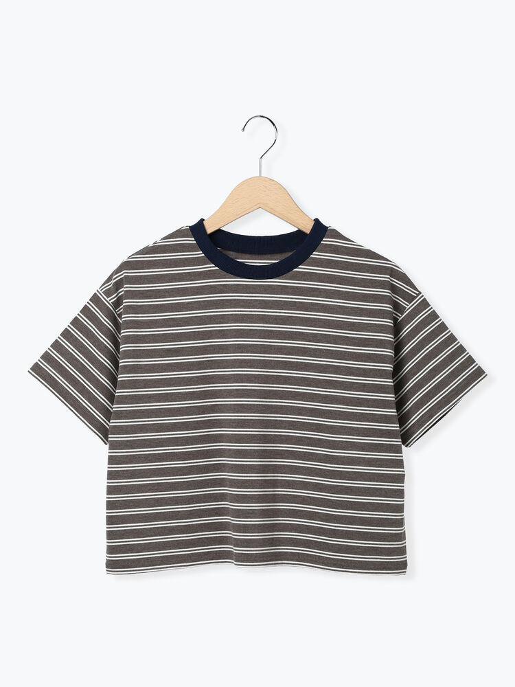 セール】 クロップドTシャツ（オフホワイト/ブラック/モカ/トップス/T 