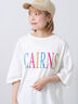 【接触冷感】ロゴプリントビッグTシャツ（オフホワイト）｜Samansa Mos2（サマンサ モスモス）通販