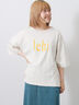 【接触冷感】ロゴプリントビッグTシャツ（ベージュ）｜Samansa Mos2（サマンサ モスモス）通販