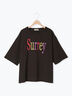 【接触冷感】ロゴプリントビッグTシャツ（オフホワイト/チャコールグレー/ベージュ）｜Samansa Mos2（サマンサ モスモス）通販