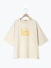 【接触冷感】ロゴプリントビッグTシャツ（オフホワイト/チャコールグレー/ベージュ）｜Samansa Mos2（サマンサ モスモス）通販