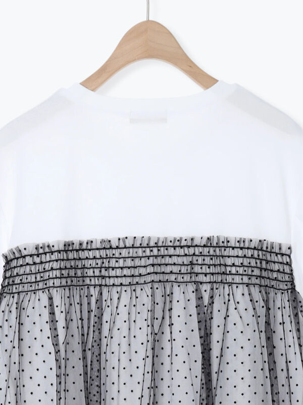 レディース red valentino ドットチュール ボンバージャケット 